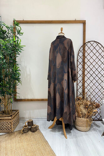 CİRCLE PANTOLON TAKIM Kahve - 3