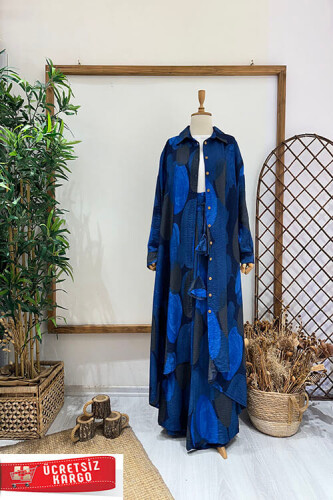 CİRCLE PANTOLON TAKIM Saks - 1