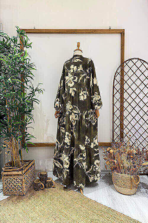 MANOLYA ELBİSE Haki - 4