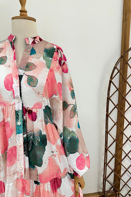 ROSE ELBİSE Pembe - 3