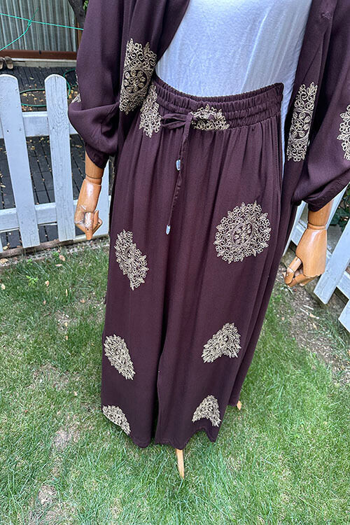 TURA PANTPOLON TAKIM Kahve - 4